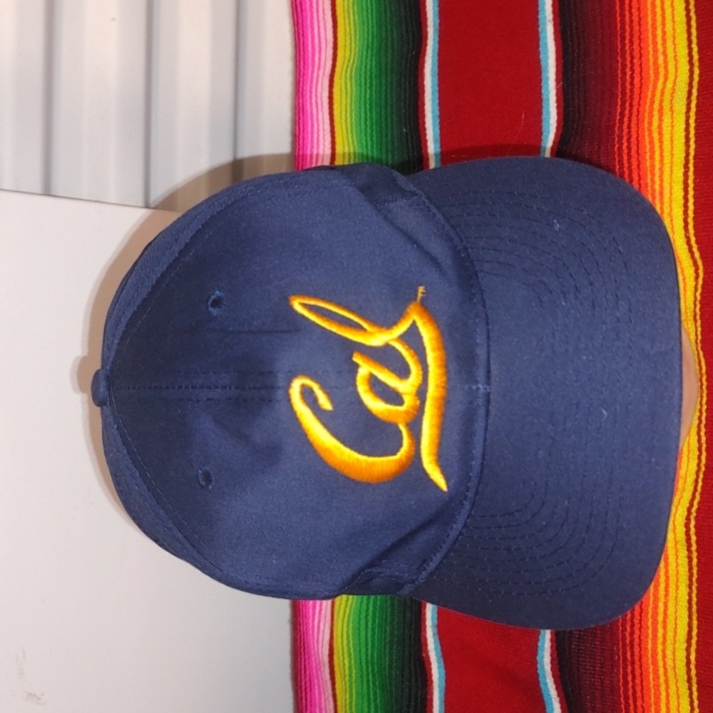 Vtg OTTO Cal Berkeley Golden Bears Blue Hat Snapback Cap